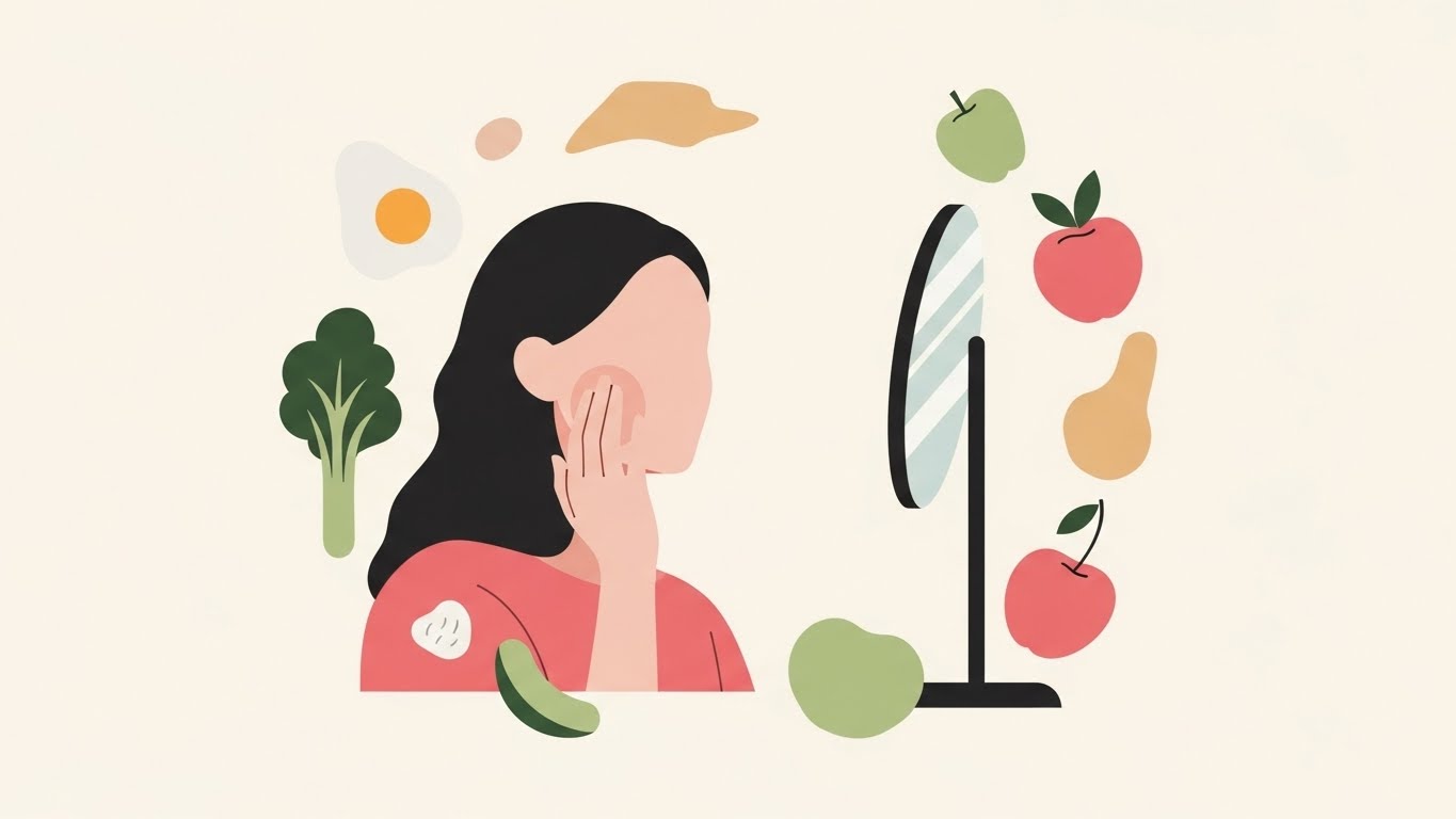 肌の調子が揺らぐときに食生活の土台も一度点検する